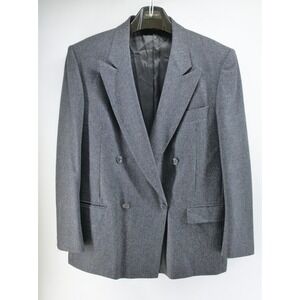 Isaia Mens 2 Button Gray Blazer Size 40 wool Sports Coat Vitale‎ Barberis